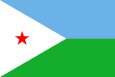 Джибути Государственный флаг