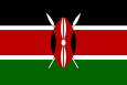 Кения Государственный флаг